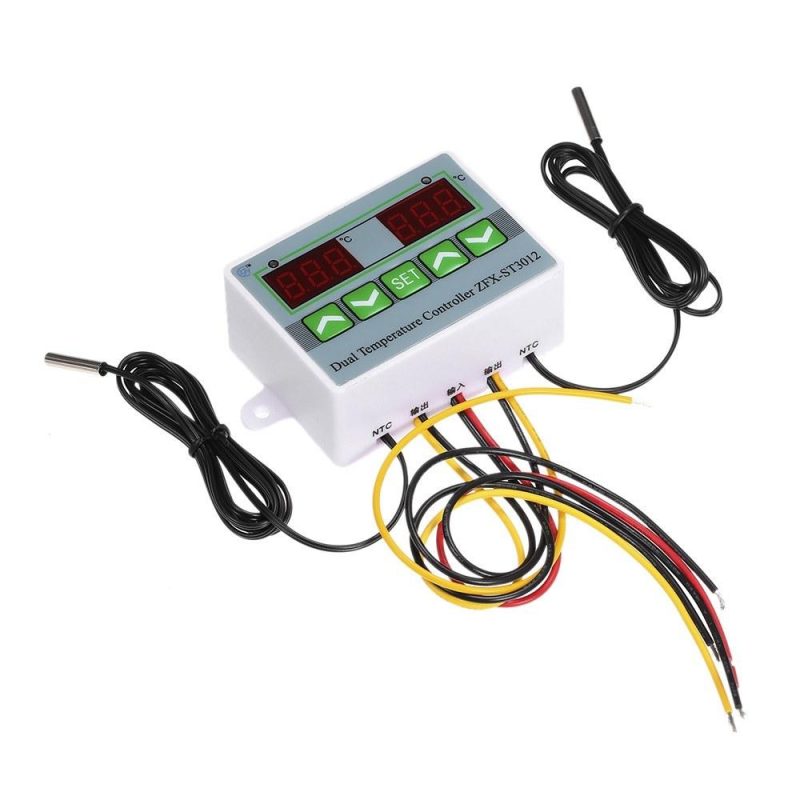 Microcomputer Intelligent Digital Temperature Controller with Dual Display ZFX-ST3012 220V/1500W Electric Thermostat Temperature Control Switch  |   Electrical Equipment & Supplies Electrical Equipment & Supplies Electrical Equipment & Supplies