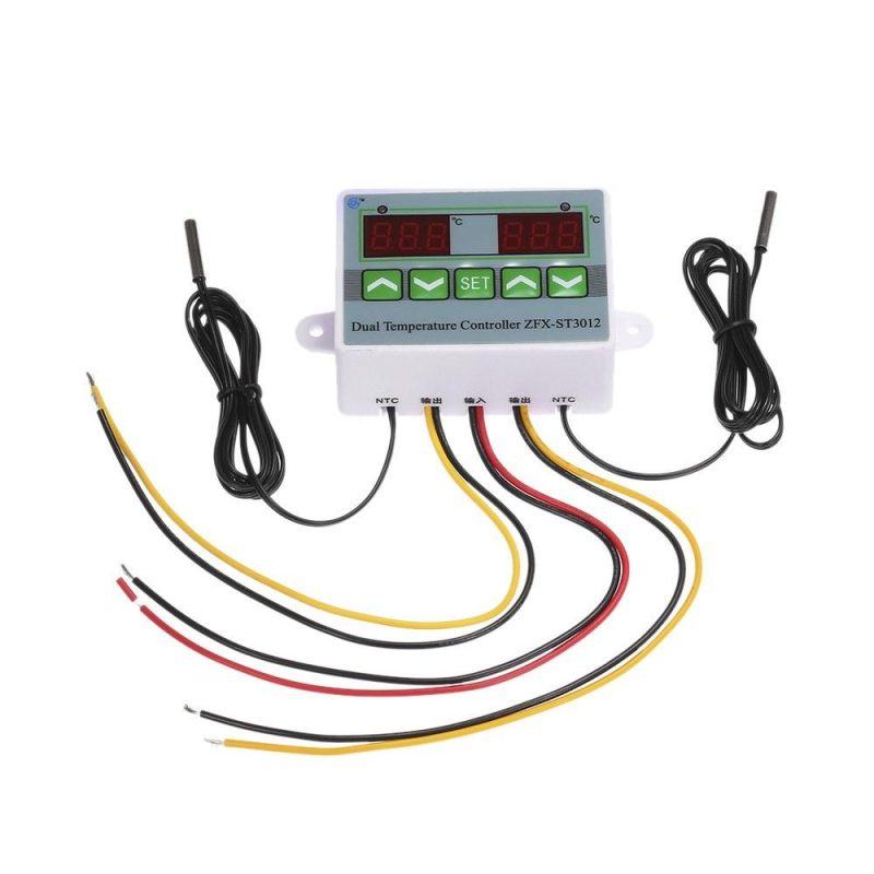 Microcomputer Intelligent Digital Temperature Controller with Dual Display ZFX-ST3012 220V/1500W Electric Thermostat Temperature Control Switch  |   Electrical Equipment & Supplies Electrical Equipment & Supplies Electrical Equipment & Supplies