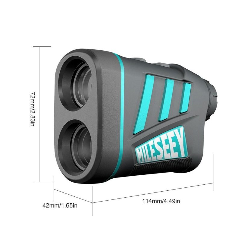 MiLESEEY 600m Outdoor Pulse Laser Range Finder Distance Meter 6X Handheld Monocular Telescope  |   Laser Rangefinders Laser Rangefinders Laser Rangefinders