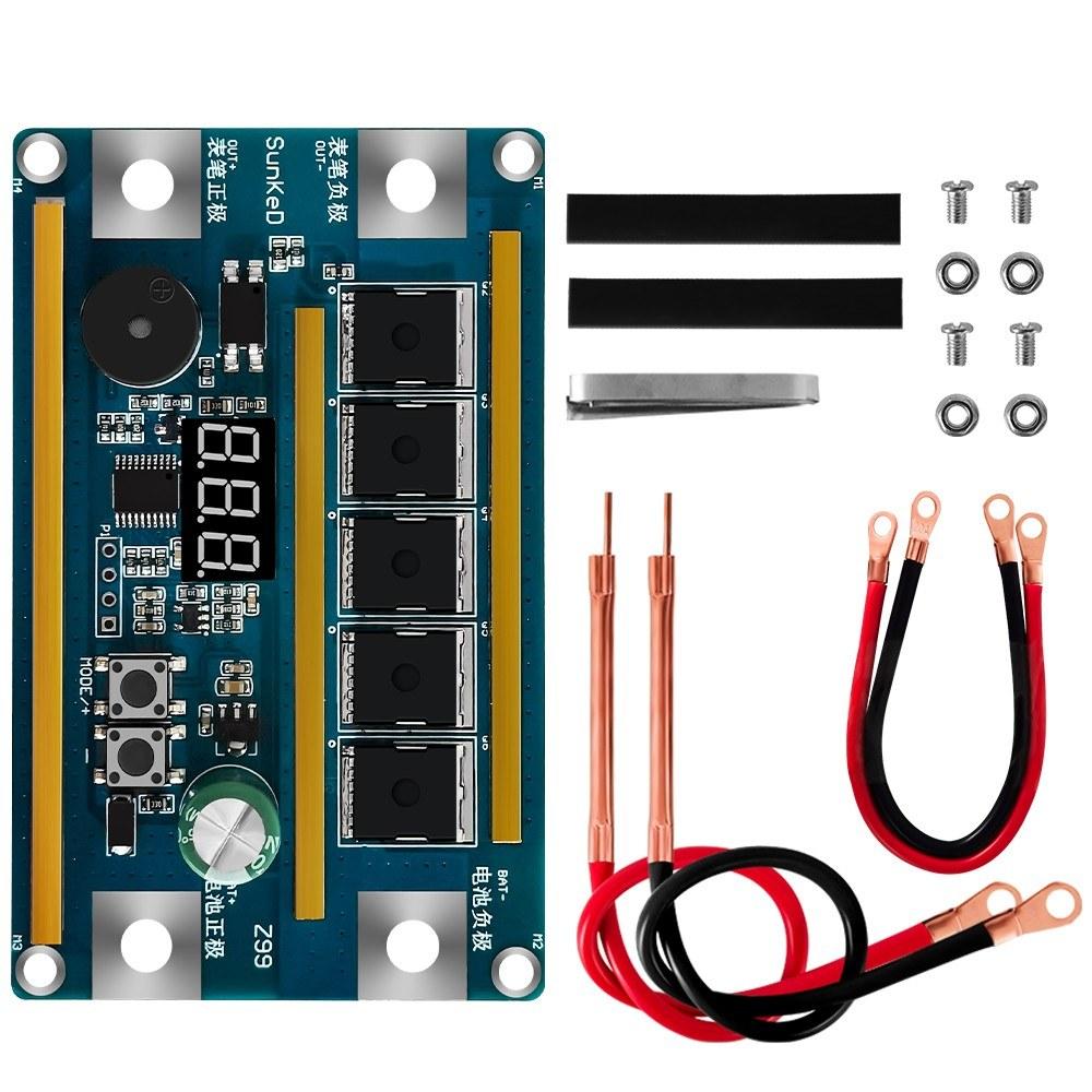 Mini Battery Spots Welding Machine Portable Welding Device for Welding Nickel Sheet Intelligent Digital Display Battery Spots Welding Machine  |   Power Tool Parts Power & Electrical Tools Multicolor