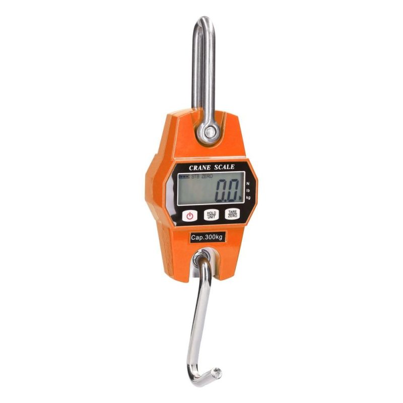 Mini LCD Digital 300kg Portable Industrial Electronic Heavy Duty Weight Hook Crane Hanging Scale  |   Digital Scales Digital Scales Digital Scales