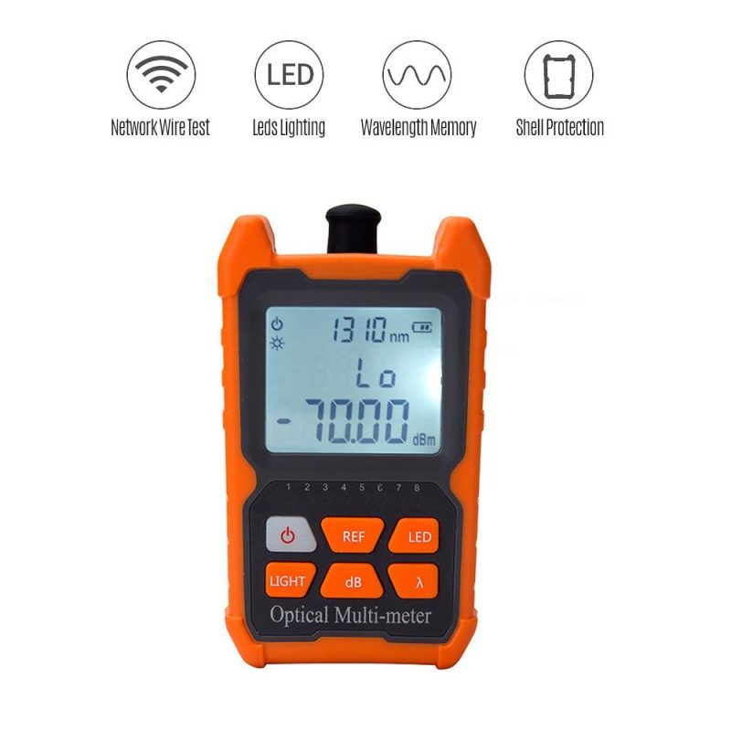 Mini Optical Power-Meter Portable Leds Lighting High Precise Network Fiber Optic Cable Tester Tools  |   Electrical Measuring Tools Electrical Measuring Tools Electrical Measuring Tools