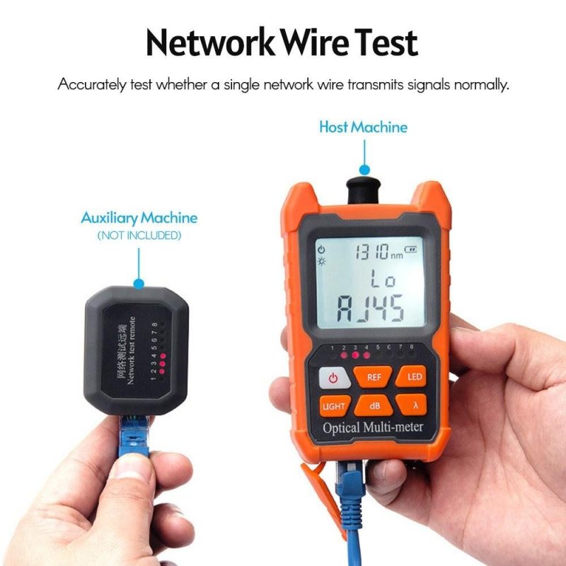 Mini Optical Power-Meter Portable Leds Lighting High Precise Network Fiber Optic Cable Tester Tools  |   Electrical Measuring Tools Electrical Measuring Tools Electrical Measuring Tools