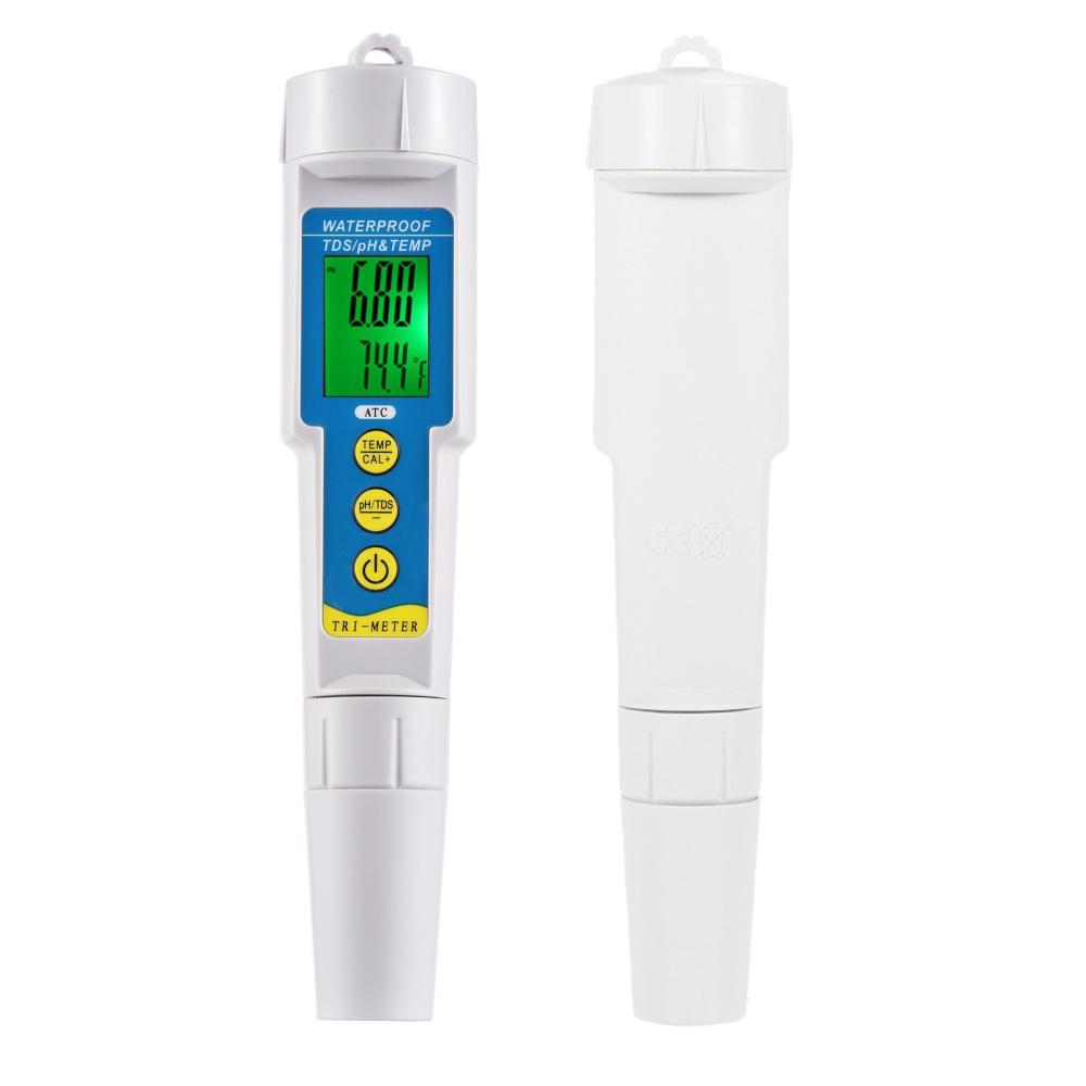 Mini Professional 3 in 1 Water Quality Tester Multi-parameter Water Quality Monitor pH & TDS Meter Acidometer Water Quality Analysis Device  |   Water quality analysis equipment Measurement & Analysis Instruments Water quality analysis equipment