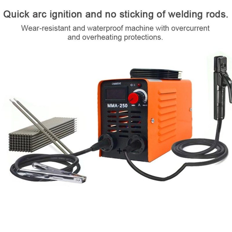 MMA-250 Electric Welding Machine Household Metal Mini Manual Welding Machine Direct Current Welding Machine  |   Electrical Equipment & Supplies Electrical Equipment & Supplies Electrical Equipment & Supplies