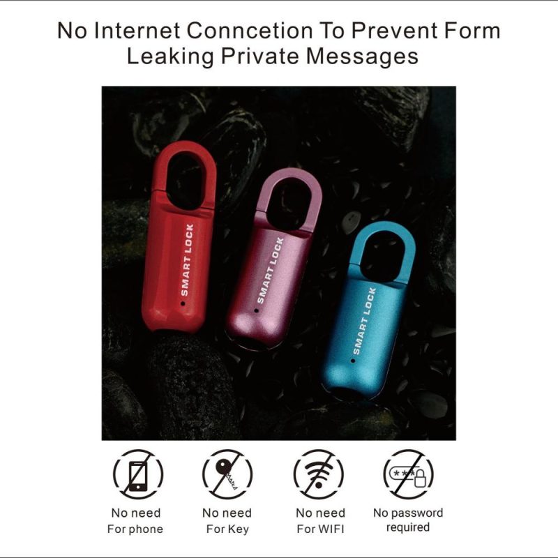 MQ-1017 Smart Fingerprint Padlock Waterproof Biometric Lock  |   Others Hardware & Gadgets Others