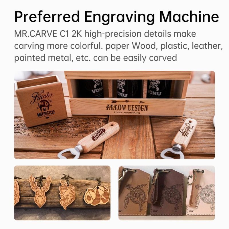 MR. CARVE C1 Laser Engraver 5W Blue Light Laser Cutting and Carving Machine  |   Laser Equipment Laser Equipment Laser Equipment