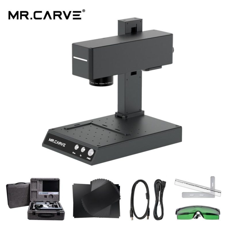 MR.CARVE M4 Marking Machine Laser Engraver 2W Infrared Laser Module and 5W Blue Light Laser Module  |   Laser Equipment Laser Equipment Laser Equipment