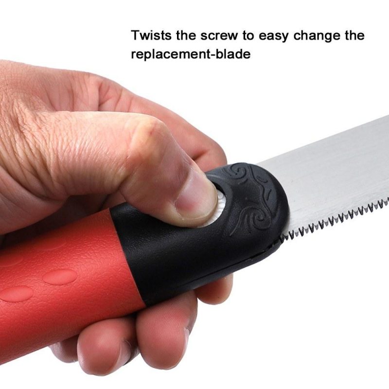 Multifunction Hand Saw TRP Handle Felling Saw Handheld Woodworking Tool for Tenon Wood Bamboo Plastic Cutting  |   Others Hardware & Gadgets Orange