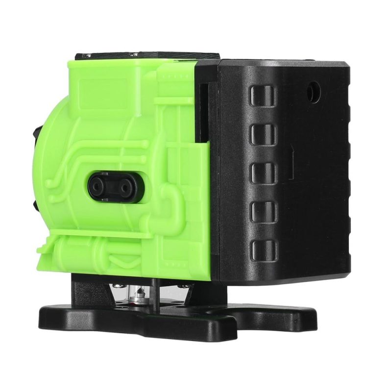 Multifunctional 12 Lines Green Light Laser Level 3° Self-leveling Machine Rechargeable Lithium Battery Leveling Tool Omnidirectional Ground Wall Sticker  |   Other Instruments Measurement & Analysis Instruments Black/Blue/Green