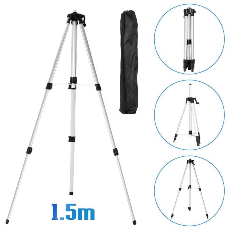 Multifunctional 16 Lines Laser Level 3° Self-leveling Function Leveling Tool Omnidirectional Ground Wall Sticker Line with 1.5m Height Adjustable Tripod Stand  |   Microscopes & Endoscope Measurement & Analysis Instruments Microscopes & Endoscope