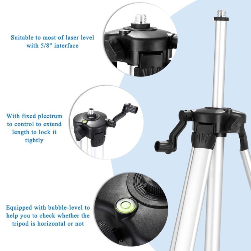 Multifunctional 16 Lines Laser Level 3° Self-leveling Function Leveling Tool Omnidirectional Ground Wall Sticker Line with 1.5m Height Adjustable Tripod Stand  |   Microscopes & Endoscope Measurement & Analysis Instruments Microscopes & Endoscope