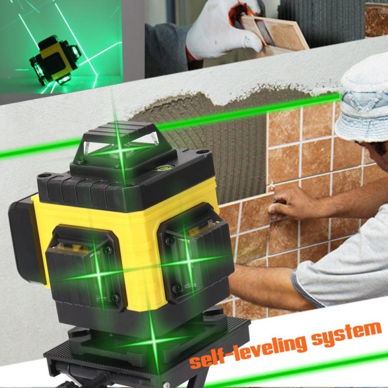 Multifunctional 16 Lines Laser Level Tool Vertical Horizontal Lines with 3° Self-leveling Function  |   Other Instruments Measurement & Analysis Instruments Other Instruments