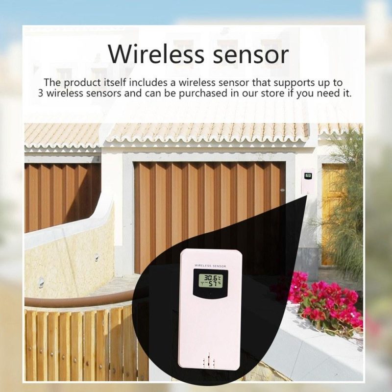 Multifunctional Color WiFi Weather Station APP Control Smart Weather Monitor  |   Temperature & Humidity Measurements Measurement & Analysis Instruments Temperature & Humidity Measurements