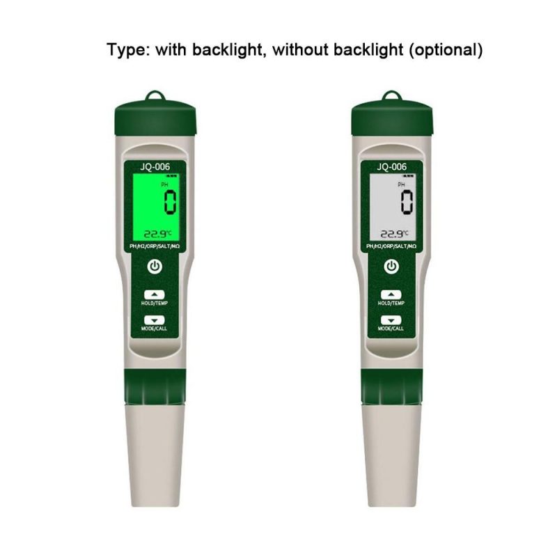 Multifunctional Digital 10 in 1 Water Quality Tester Portable High Accurancy Water Quality Test Pen Water Quality Measurement Tool Water PH/Total Dissolved Solids/EC/Salinity/ORP/H2/S.G/Temperature/Nutrient Solution Concentration/㏁ Measuring  |   Water quality analysis equipment Measurement & Analysis Instruments Water quality analysis equipment