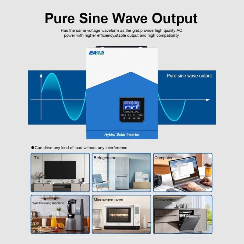 Multifunctional Solar Inverter Solar Inverters for Home Solar System Pure SineWave MTTP Solar Recharger Controller Battery Recharger Inverter  |   Other Instruments Measurement & Analysis Instruments Other Instruments