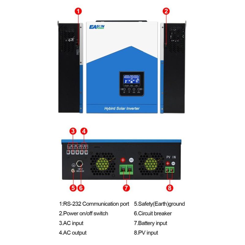 Multifunctional Solar Inverter Solar Inverters for Home Solar System Pure SineWave MTTP Solar Recharger Controller Battery Recharger Inverter  |   Other Instruments Measurement & Analysis Instruments Other Instruments