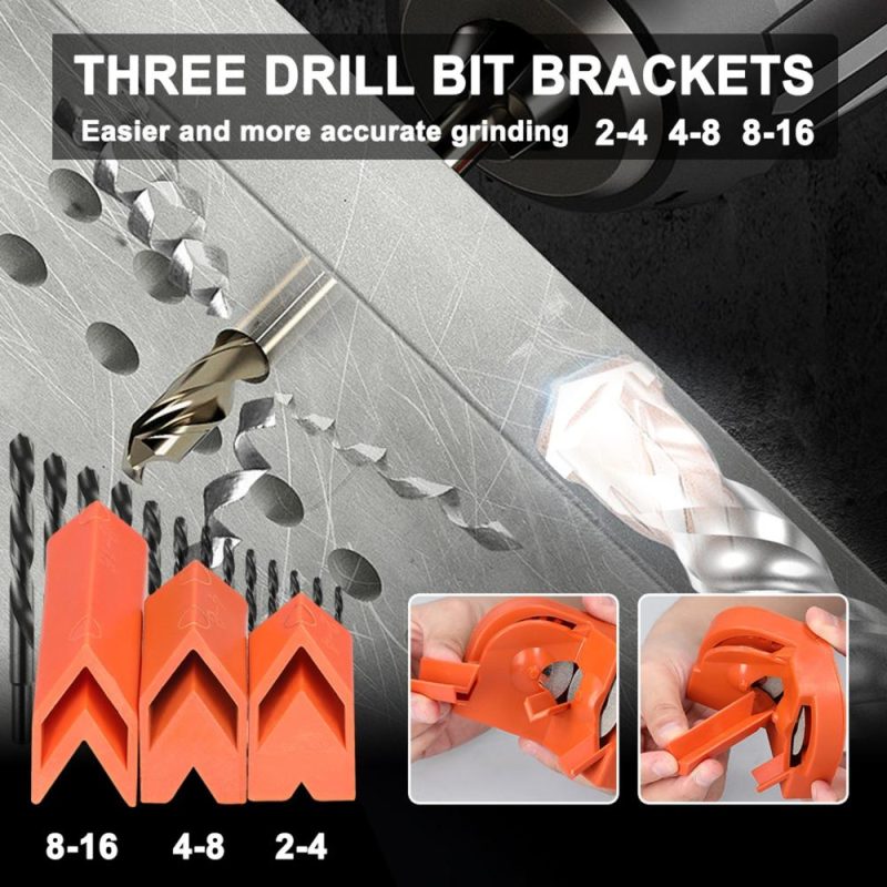 Multipurpose Electric Drill Bits Grinding Sharpener Wear Resistant Diamond Grinding Blade Sharpening Tool Impact Drill Milling Cutter Grinder  |   Power Tool Parts Power & Electrical Tools Power Tool Parts