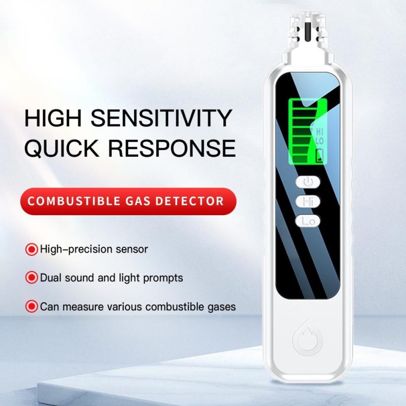 Natural Gas Detectors 50-1000PPM Range Portable Handheld Gas Detector with LCD Backlit Display High-Precision Sensor Gas Leak Detector for Home Industrial and Travel  |   Gas detection equipment Gas detection equipment Gas detection equipment