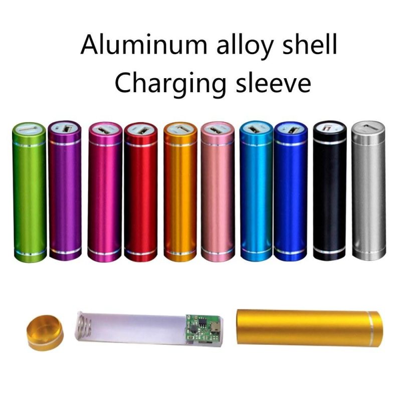 New Portable USB Battery Phone Charger Case DIY Box Kit Golden  |   Others Others Dark Blue/Black/Blue/Gold/Green/Purple/Red/Rose Gold/Silver/Pink