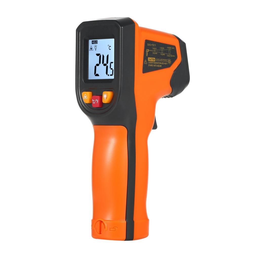 NJTY Infrared Thermometer Non-Contact Digital Temperature Gun -50°C~400°C (-58°F~752°F) IR Thermometer for Industrial, Kitchen Cooking, Automotive, Not for Human Body Temp  |   Infrared Thermometer Infrared Thermometer Infrared Thermometer