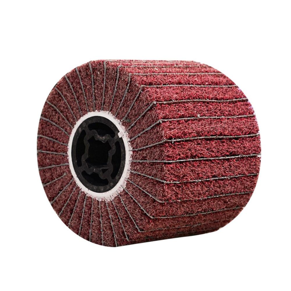 Non-woven Wire Drawing Polishing Burnishing Wheel Stainless Steel Core Wire Polishing Wheel Flap Brush for Metal/Aluminum/Copper Surface Treatments  |   Others Others Greengreen/Redred