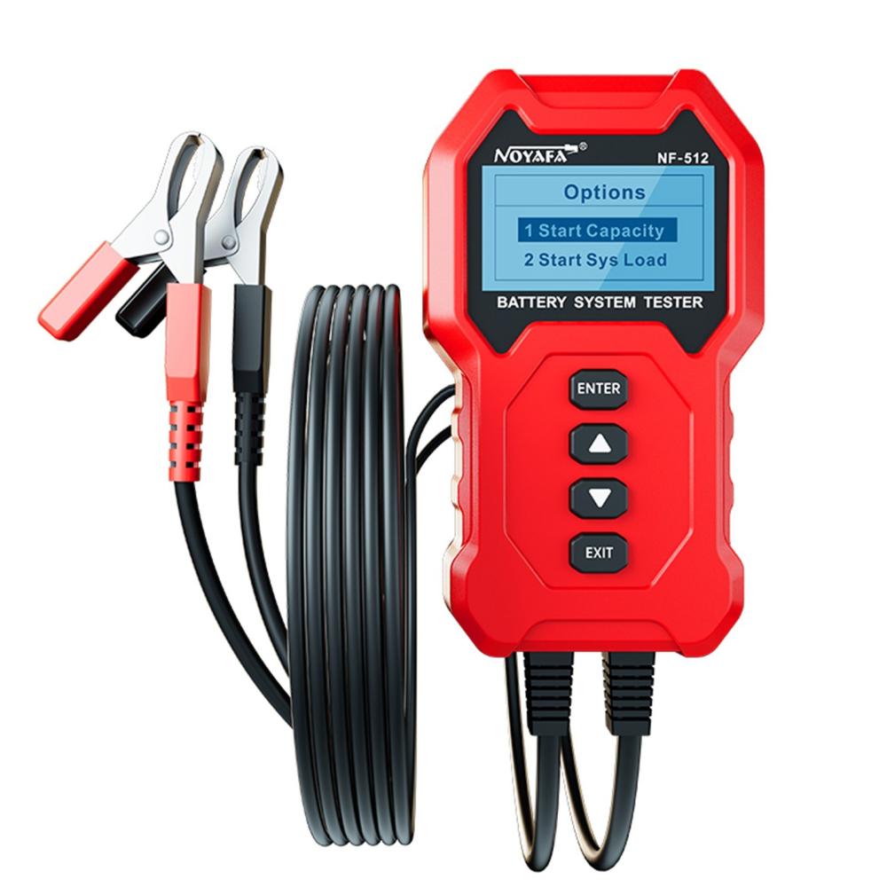 NOYAFA NF-512 Car Battery Tester Analyzer 12V 24V Battery Analyzer Automotive Quick Load Plug Cranking Test Diagnostic Tools  |   Battery Testers Battery Testers Battery Testers