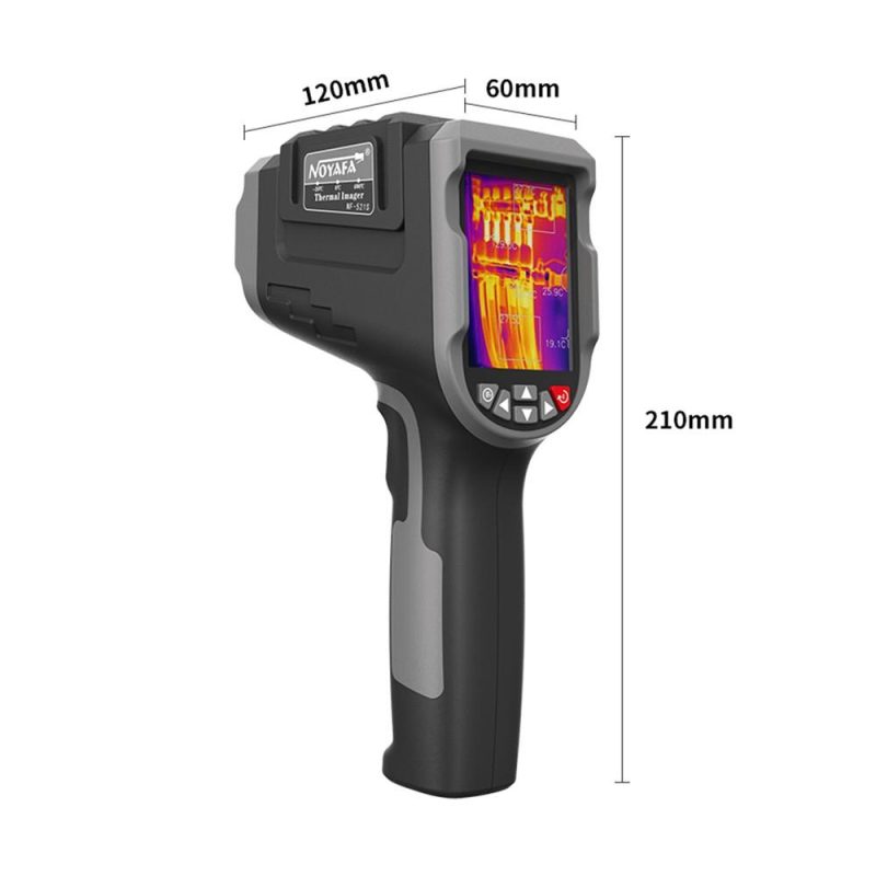 NOYAFA NF-521S Professional Infrared Thermometer HD Digital Night Vision Thermal Imaging Camera  |   Infrared Thermometer Infrared Thermometer Black