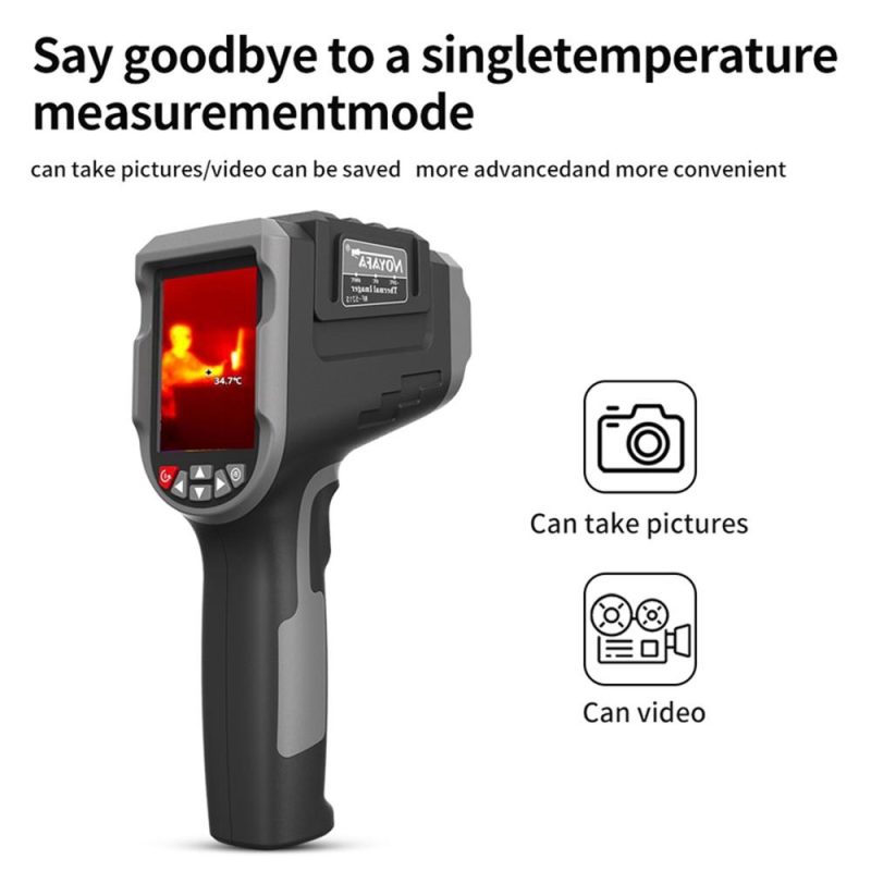 NOYAFA NF-521S Professional Infrared Thermometer HD Digital Night Vision Thermal Imaging Camera  |   Infrared Thermometer Infrared Thermometer Black