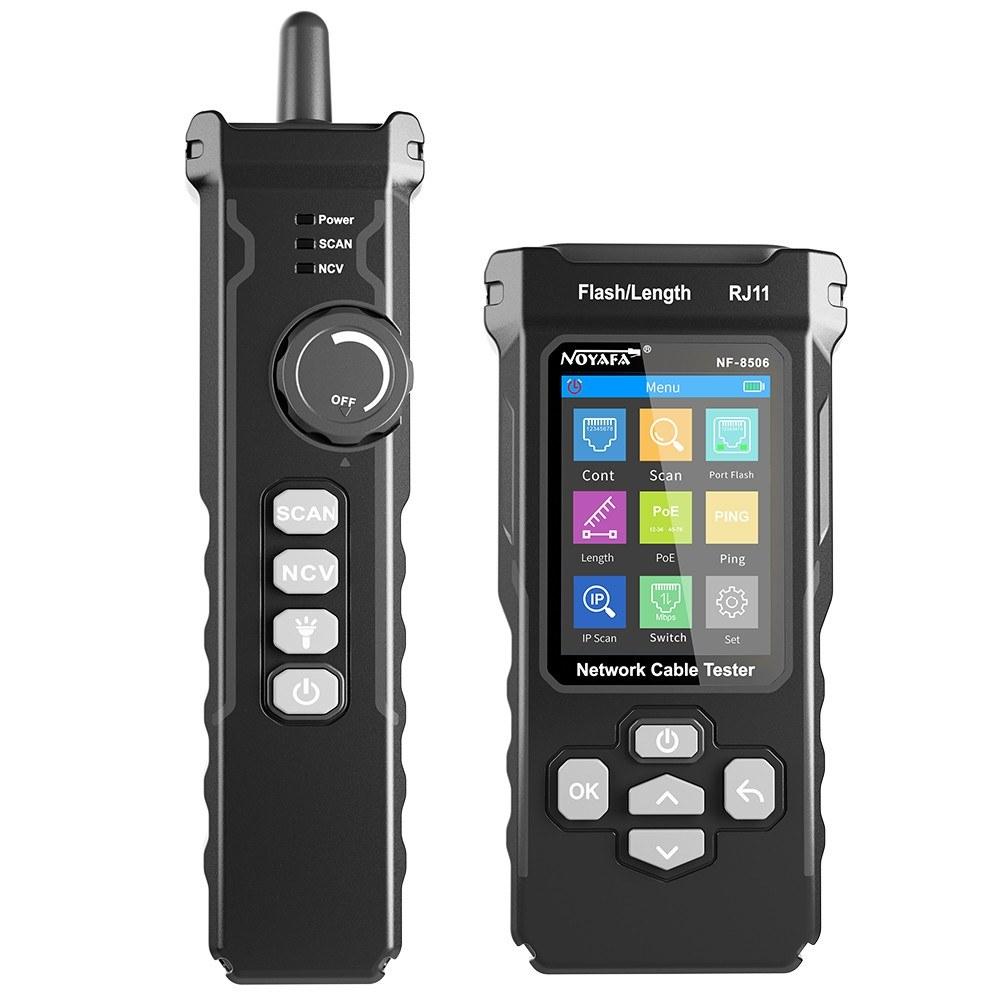 NOYAFA NF-8506 LCD Digital Network Cable Tester Rechargeable Network Line Finder Multifunctional Wire Tracker  |   Other Instruments Measurement & Analysis Instruments Black