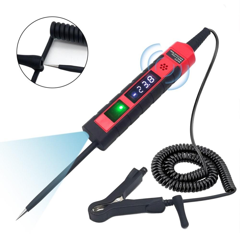 NS-870 Digital Auto Power Test Pen 4-75VDC Voltage Tester Bipolar Car Wiring Tester Versatile Automobile Troubleshooting Tools  |   Voltage & Current Testers Measurement & Analysis Instruments Red And Black