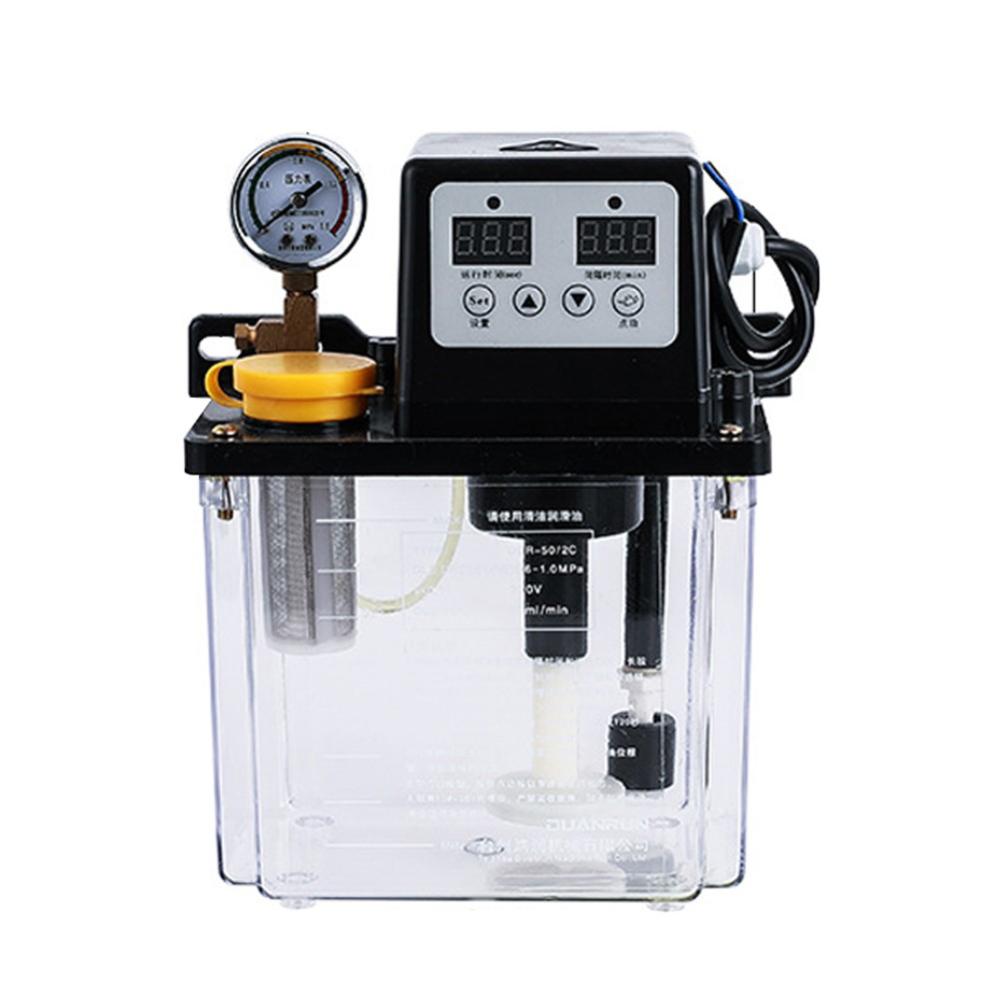 One Display 0.5L 50ml/min 220 V 28W Automatic Lubricating Oil Pump Oil Injectors Full Copper Motor Electric Oil Pump Timing Oil Level Alarm Function  |   Electrical Equipment & Supplies Electrical Equipment & Supplies Electrical Equipment & Supplies