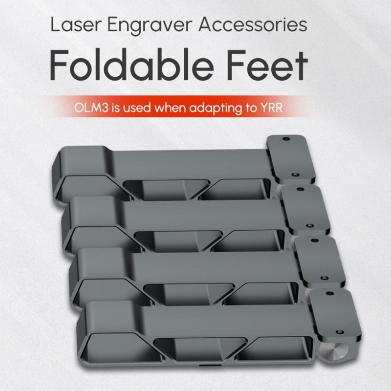 ORTUR 4pcs FFT1.0 Foldable Feets for Laser Master 3 Engraver  |   Laser Equipment Laser Equipment Laser Equipment