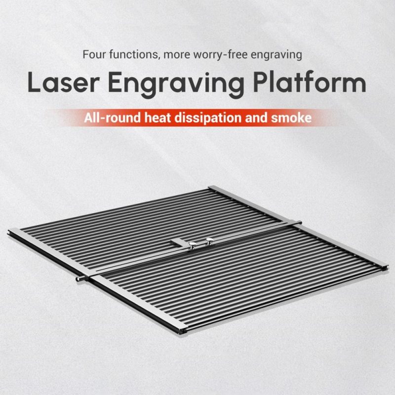 ORTUR LEP1.0 Laser Cutting Aluminum Working Table All-metal Board Platform 448x400mm  |   Laser Equipment Laser Equipment Laser Equipment