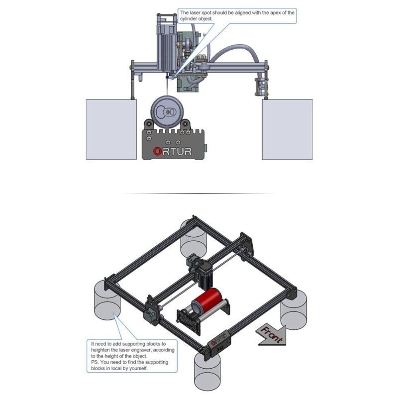 Ortur Y-aixs Automatic Rotary Roller  |   Laser Equipment Laser Equipment Laser Equipment