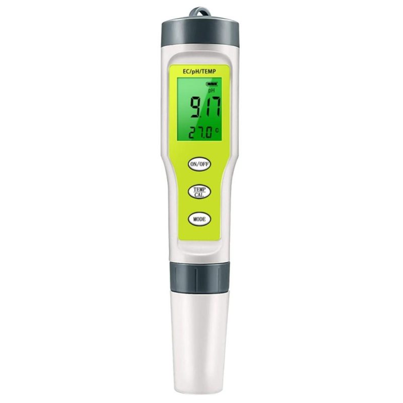 PEZ9908 Portable Handheld Water Quality Tester 4 In 1 PH Total Dissolved Solids EC Temperature Detector Multi-functional Test Pen Backlight Screen ℃/℉ Unit Conversion  |   Water quality analysis equipment Measurement & Analysis Instruments Water quality analysis equipment