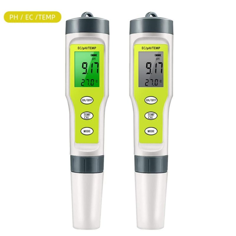 PEZ9908 Portable Handheld Water Quality Tester 4 In 1 PH Total Dissolved Solids EC Temperature Detector Multi-functional Test Pen Backlight Screen ℃/℉ Unit Conversion  |   Water quality analysis equipment Measurement & Analysis Instruments Water quality analysis equipment