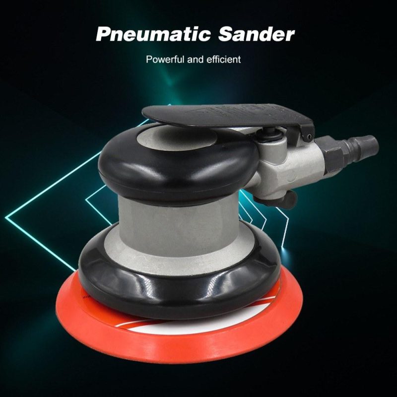 Pneumatic Sander Pneumatic Polisher Air Sander 5” Air Palm Orbital Sander Grinder Sanding Machine Tool  |   Electrical Equipment & Supplies Electrical Equipment & Supplies Electrical Equipment & Supplies