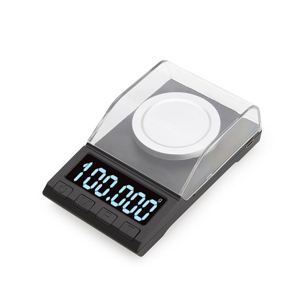 Portable Digital Scale Gold Jewelry Scale Powder Scale Mini Pocket Electronic Scale Professional Digital Milligram Scale High Precision 100g*0.001g DH-8068  |   Digital Scales Digital Scales Digital Scales