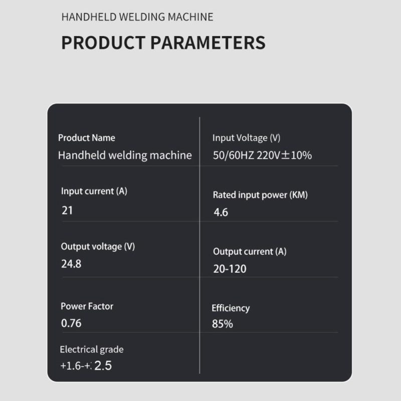 Portable Electric Welding Machine 20-120A 220V Handheld ARC Welder with IGBT Inverter Welding Tool Set for 3/32”-1/8” Welding Rod  |   Electrical Equipment & Supplies Electrical Equipment & Supplies Electrical Equipment & Supplies