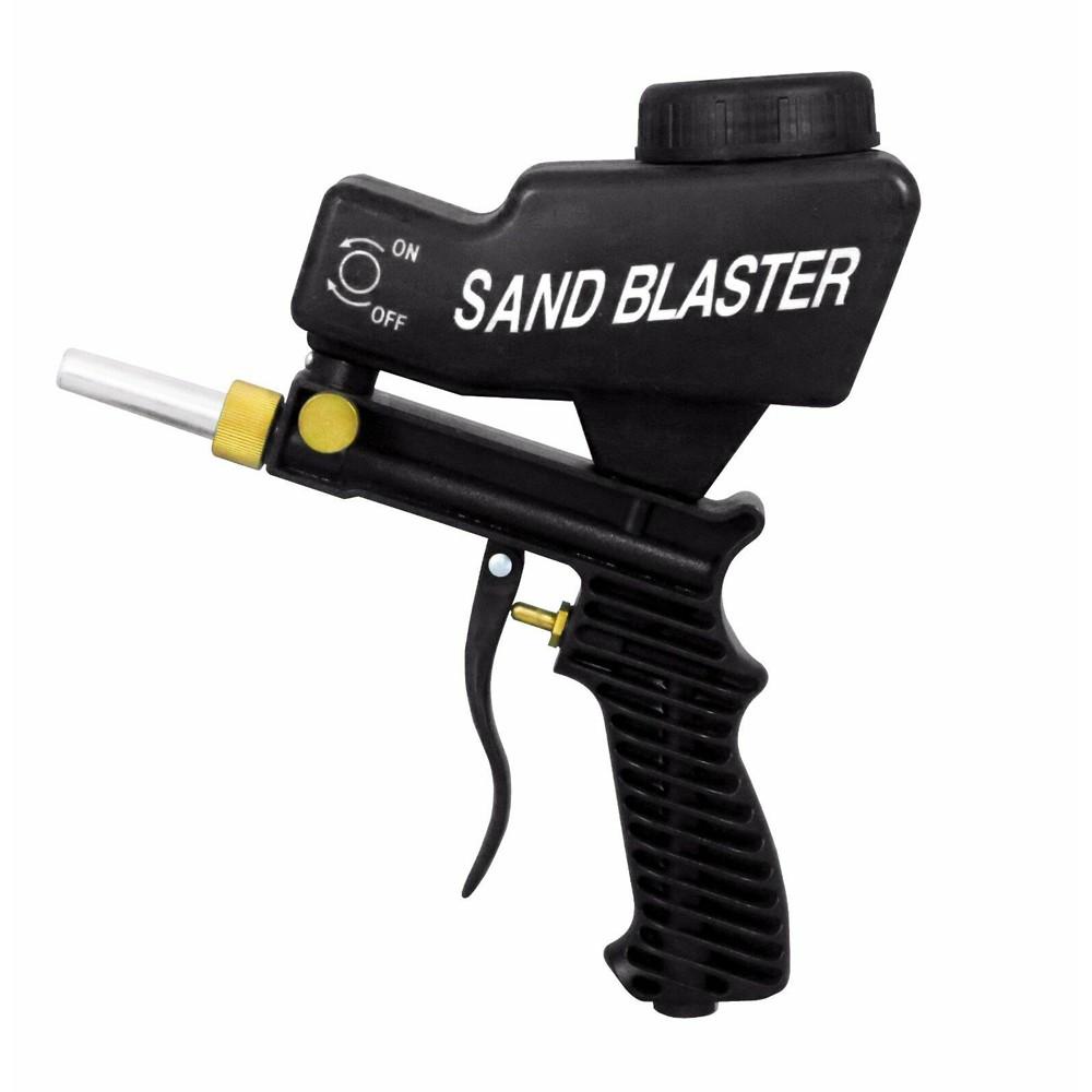 Portable Gravitation Sandblasting Machine Pneumatic Sand Blasting Set Rustproof Sandblaster Small Sandblasting Machine  |   Electrical Equipment & Supplies Electrical Equipment & Supplies Black/Blue