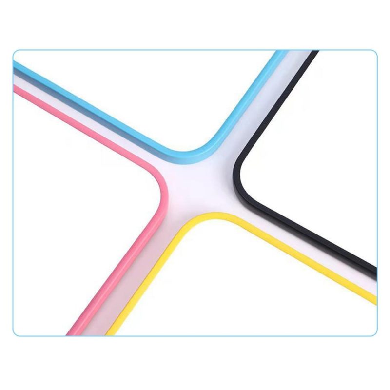 Portable Magnetic Dry Erase Board Double-Sided White Board Handwriting Whiteboard Easy to Clean for Children Adults Drawing Writing Planning Memo Board Office School Home Supplies  |   Others Others Black/Pink/Yellow/Blue