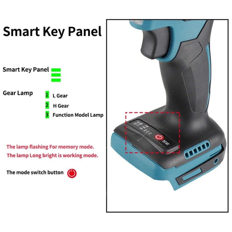 Powerful Brushless Electric Rivet Nut Machine Kit Automatic Electric Riveter Set Riveting Tool with Riveter Heads  |   Electrical Equipment & Supplies Electrical Equipment & Supplies Blue&Black