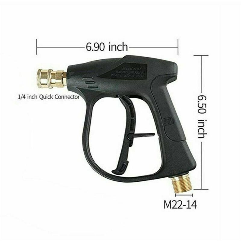 Pressure Washer Kit High Pressure Cleaning Gun Portable Handheld Car Washer Foam Gun Car Wash Spray Jet Bottle Household Washing Sprayer with 5 Spray Nozzles  |   Electrical Equipment & Supplies Electrical Equipment & Supplies Electrical Equipment & Supplies