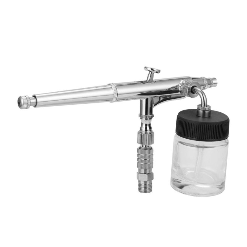 Professional Airbrush Set for Model Making Art Painting with G1/8 Adapter Wrentch 2 Fluid Cups 2Needles 2 Nozzles  |   Electrical Equipment & Supplies Electrical Equipment & Supplies Electrical Equipment & Supplies