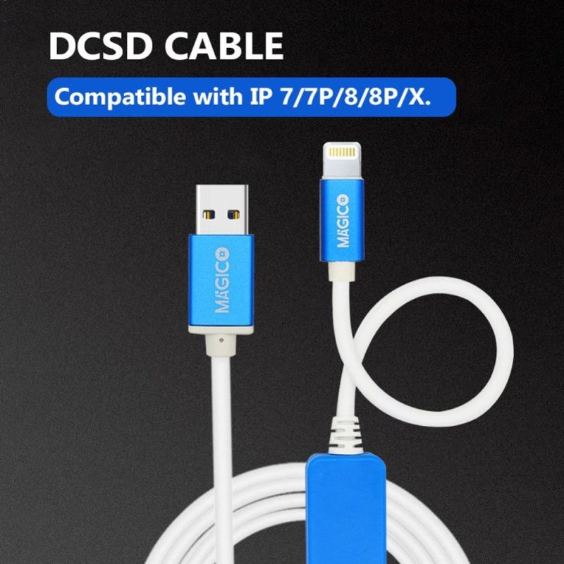 Professional Automatic DCSD Cable Mode Recovery Engineering Cable DCSD USB Cable Compatible with IPhone  |   Others Others Blue+White