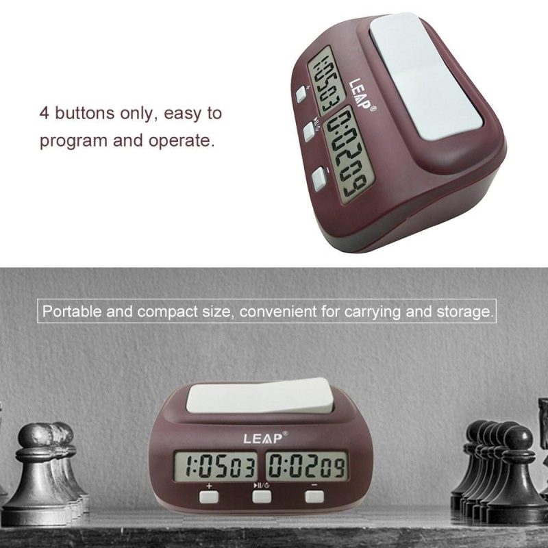 Professional Digital Chess Clock Count Down Chess Timer with Alarm Electronic Board Game Bonus Competition Master Tournament  |   Other Instruments Measurement & Analysis Instruments Other Instruments