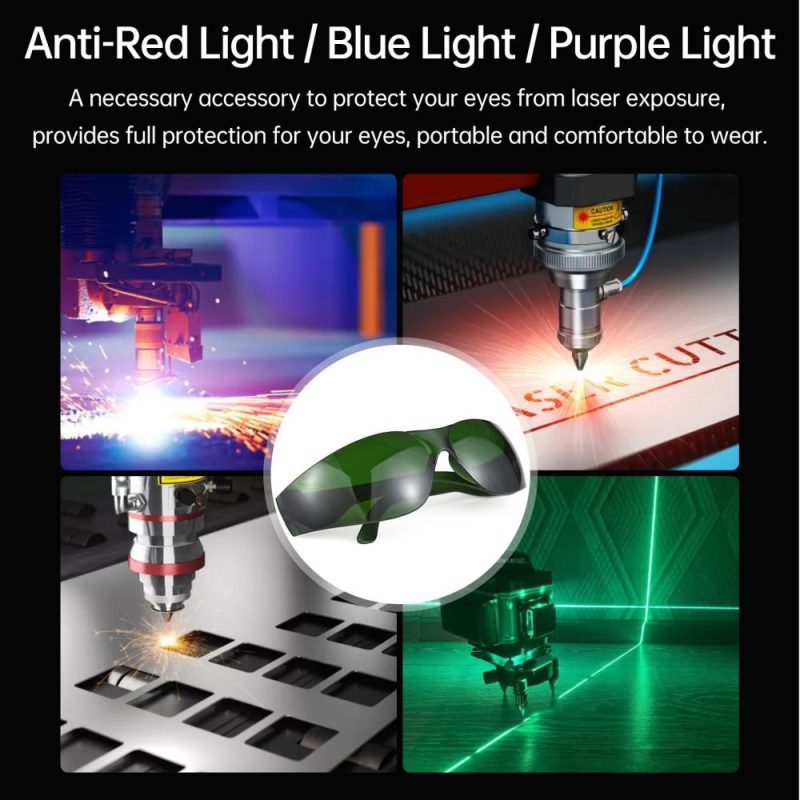 Professional Laser Light Protective Goggles with Case  |   Laser Equipment Laser Equipment Laser Equipment