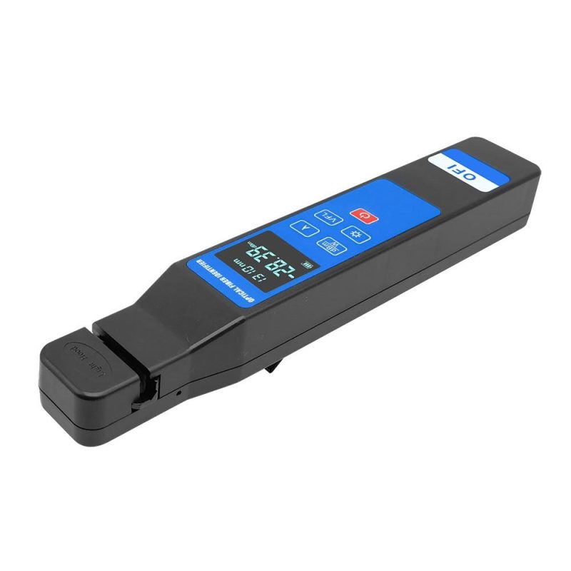 Professional LCD Display Fiber Optical Identifier 4-in-1 Clamp 10mw Visual Fault Locator for 3.0/2.0/0.9/0.25mm Fiber Line  |   Other Instruments Measurement & Analysis Instruments Blue