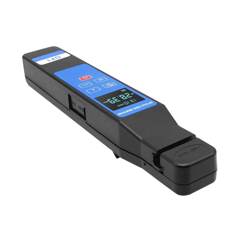 Professional LCD Display Fiber Optical Identifier 4-in-1 Clamp 10mw Visual Fault Locator for 3.0/2.0/0.9/0.25mm Fiber Line  |   Other Instruments Measurement & Analysis Instruments Blue